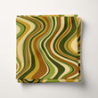 Load image into Gallery viewer, Mid Century Modern Fabric, Retro Material, Vintage Textiles, Maximalist Design, 1960s Cloth, Bold Fabric, Stripe Pattern, Fabric By The Yard