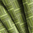 Load image into Gallery viewer, Vintage Fabric, Boho Material, Retro Textiles, Bohemian Design, Geometric Cloth, Antique Fabric, Green Pattern, Fabric By The Yard