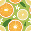 Load image into Gallery viewer, Lemon Fabric, Citrus Fruit Material, Summer Textiles, Food Design, Vintage Cloth, Retro Fabric, 60s Kitchen Pattern, Fabric By The Yard