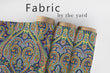 Load image into Gallery viewer, Victorian Fabric, Antique Material, Damask Textiles, Bohemian Design, Vintage Fabric, Boho Upholstery Material, Fabric by The Yard