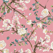 Load image into Gallery viewer, Chinoiserie Fabric, Victorian Material, Floral Textiles, Flower Design, Vintage Fabric, Cottage Upholstery Material, Fabric by The Yard
