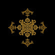 Load image into Gallery viewer, Victorian Fabric, Gothic Material, Goth Textiles, Elegant Design, Moody Fabric, Dark Upholstery Material, Fabric by The Yard