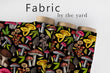 Load image into Gallery viewer, Cottagecore Fabric, Mushroom Material, Botanical Textiles, Forest Design, Fairytale Fabric, Upholstery Material, Fabric by The Yard