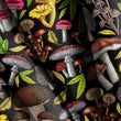 Load image into Gallery viewer, Cottagecore Fabric, Mushroom Material, Botanical Textiles, Forest Design, Fairytale Fabric, Upholstery Material, Fabric by The Yard