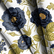 Load image into Gallery viewer, Victorian Fabric, Art Nouveau Material, Floral Textiles, Botanical Design, Vintage Fabric, Upholstery Material, Fabric by The Yard