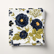 Load image into Gallery viewer, Victorian Fabric, Art Nouveau Material, Floral Textiles, Botanical Design, Vintage Fabric, Upholstery Material, Fabric by The Yard