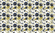 Load image into Gallery viewer, Victorian Fabric, Art Nouveau Material, Floral Textiles, Botanical Design, Vintage Fabric, Upholstery Material, Fabric by The Yard