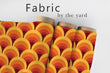Load image into Gallery viewer, Retro Fabric, Mid Century Modern Material, Geometric Textiles, Vintage Design, MCM Cloth, Orange and Red Pattern, Fabric By The Yard