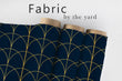 Load image into Gallery viewer, Art Deco Fabric, Elegant Material, Geometric Textiles, Antique Design, Vintage Fabric, Upholstery Material, Fabric by The Yard