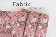 Load image into Gallery viewer, Chinoiserie Fabric, Victorian Material, Floral Textiles, Flower Design, Vintage Fabric, Cottage Upholstery Material, Fabric by The Yard