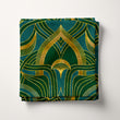Load image into Gallery viewer, Art Nouveau Fabric, Victorian Material, Antique Textiles, Elegant Design, Rococo Fabric, Ornate Upholstery Material, Fabric by The Yard