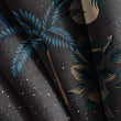 Load image into Gallery viewer, Celestial Fabric, Ethereal Material, Tropical Moon Textiles, Astronomy Design, Palm Trees, Astrology, Fantasy Fabric, Fabric By The Yard