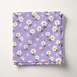 Load image into Gallery viewer, Lavender Floral Fabric, Flower Material, Cottage Textiles, Farmhouse Design, Vintage Fabric, Garden Upholstery Material, Fabric by The Yard