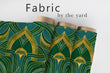 Load image into Gallery viewer, Art Nouveau Fabric, Victorian Material, Antique Textiles, Elegant Design, Rococo Fabric, Ornate Upholstery Material, Fabric by The Yard