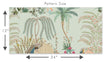 Load image into Gallery viewer, Chinoiseries Peacock Wallpaper, Vintage Botanical Greek Wallpaper, Elegant Antique Wallpaper, Bird Wallpaper, Peel & Stick Wallpaper