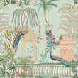 Load image into Gallery viewer, Chinoiseries Peacock Wallpaper, Vintage Botanical Greek Wallpaper, Elegant Antique Wallpaper, Bird Wallpaper, Peel & Stick Wallpaper