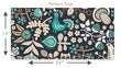 Load image into Gallery viewer, Forest Animals Wallpaper, Botanical Wallpaper, Cottagecore Wallpaper, Owls Mushrooms Bird Wallpaper, Flower Garden, Peel & Stick Wallpaper
