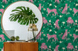 Load image into Gallery viewer, Cheetah Wallpaper, Jungle Wallpaper, Eclectic Wallpaper, Bold Vintage Wallpaper, Maximalist Wallpaper, Peel & Stick Wallpaper