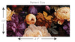 Load image into Gallery viewer, Peony Wallpaper, Peonies Wallpaper, Moody Floral Wallpaper, Flower Mural Wallpaper, Dark Romantic Wallpaper, Peel & Stick Wallpaper