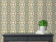 Load image into Gallery viewer, Victorian Wallpaper, Floral Wallpaper, Flower Wallpaper, Vintage Cottage Wallpaper, Modern Farmhouse Wallpaper, Peel & Stick Wallpaper