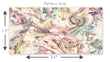 Load image into Gallery viewer, Pastel Marble Wallpaper, Abstract Wallpaper, Swirl Wallpaper, Paint Swirls Wallpaper, Marbleized Granite Wallpaper, Peel & Stick Wallpaper