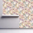 Load image into Gallery viewer, Pastel Marble Wallpaper, Abstract Wallpaper, Swirl Wallpaper, Paint Swirls Wallpaper, Marbleized Granite Wallpaper, Peel & Stick Wallpaper