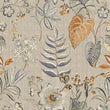 Load image into Gallery viewer, Botanical Wallpaper, Vintage Wallpaper, Floral Wallpaper, Cottage Farmhouse Wallpaper, Palm and Fern Leaf Wallpaper, Peel & Stick Wallpaper