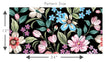 Load image into Gallery viewer, Moody Wallpaper, Botanical Wallpaper, Floral Wallpaper, Flower Wallpaper, Dark Cottage Garden Peel & Stick Wallpaper, Removable Wallpaper