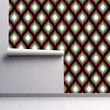 Load image into Gallery viewer, Mid Century Modern Wallpaper, Mid Mod Geometric Wallpaper, Retro Wallpaper, Vintage Wallpaper, MCM Wallpaper, Peel & Stick Wallpaper