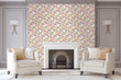 Load image into Gallery viewer, Pastel Marble Wallpaper, Abstract Wallpaper, Swirl Wallpaper, Paint Swirls Wallpaper, Marbleized Granite Wallpaper, Peel & Stick Wallpaper