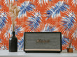 Load image into Gallery viewer, Topical Wallpaper, Palm Leaves Wallpaper, Bold Wallpaper, Coastal Wallpaper, Abstract Wallpaper, Beach Removable Peel & Stick Wallpaper