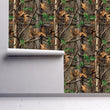 Load image into Gallery viewer, Forest Wallpaper, Woods Wallpaper, Trees Wallpaper, Lodge Wallpaper, Woodland Wallpaper, Country Removable Peel & Stick Wallpaper