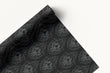 Load image into Gallery viewer, Victorian Gothic Christmas Wrapping Paper, Goth Gift Wrap, Holiday Wrapping Paper, Black Damask Wrapping Paper, Moody Premium Gift Wrap
