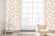 Load image into Gallery viewer, Girl Room Wallpaper, Nursery Wallpaper, Polka Dot Wallpaper, Kid's Wallpaper, Peel & Stick Wallpaper, Fabric Wallpaper, Removable Wallpaper