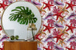 Load image into Gallery viewer, Starfish Wallpaper, Tropical Wallpaper, Coastal Wallpaper, Pink Beach Seashell Wallpaper, Peel & Stick Wallpaper, Fabric Wallpaper