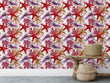 Load image into Gallery viewer, Starfish Wallpaper, Tropical Wallpaper, Coastal Wallpaper, Pink Beach Seashell Wallpaper, Peel & Stick Wallpaper, Fabric Wallpaper