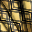 Load image into Gallery viewer, Gold and Black Art Deco Fabric, Geometric Diamond Textiles, Glam Upholstery Material by the Yard, Luxury Modern Home Decor Fabric