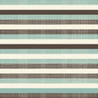 Load image into Gallery viewer, Aqua Brown Stripe Fabric, Modern Coastal Textiles, Contemporary Stripe Material, Beachy Upholstery Fabric by the Yard