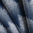Load image into Gallery viewer, Winter Snow Pine Fabric, Christmas Tree Textiles, Navy and White Holiday Upholstery Material by the Yard, Cozy Winter Decor Fabric