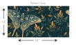 Load image into Gallery viewer, Moody Moth Wallpaper – Night Garden Botanical Pattern, Celestial Insect Design, Dark Floral Wall Decor, Vintage Inspired Wallpaper