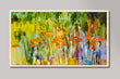 Load image into Gallery viewer, Abstract colorful oil painting of flowers Samsung Frame TV digital art