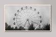 Load image into Gallery viewer, Black and White Ferris Wheel Photography Samsung Frame TV Digital Art