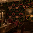 Load image into Gallery viewer, Victoria Grove Victorian Pink Floral Peel and Stick and Traditional Wallpaper
