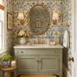 Load image into Gallery viewer, Elisa Jane Vintage Kitsch Floral Peel and Stick and Traditional Wallpaper

