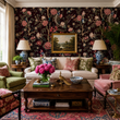 Load image into Gallery viewer, Candle Grove Botanical Chinoiserie Peel and Stick and Traditional Wallpaper
