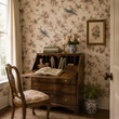 Load image into Gallery viewer, Wilna Road Botanical Bird Peel and Stick and Traditional Wallpaper
