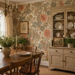 Load image into Gallery viewer, Queen Isabella Way Vintage Floral Peel and Stick and Traditional Wallpaper
