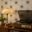 Load image into Gallery viewer, Petra Place Retro Vintage Geometric Floral Peel and Stick and Traditional Wallpaper
