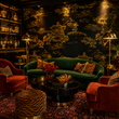 Load image into Gallery viewer, East Gardens Moody Victorian Chinoiserie Peel and Stick and Traditional Wallpaper
