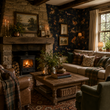 Load image into Gallery viewer, Abbots Park Woodland Animals Peel and Stick and Traditional Wallpaper
